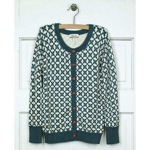 Matilda Jane girls cardigan 12 14 Windy City Secret Fields sweater knit shirt